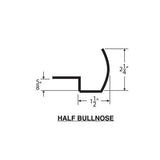 COUNTERTOP FORMS - Z COUNTERFORM - HALF BULLNOSE