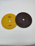 DIAMOND TOOLING - REFINE TOOL - 7" SEMI METAL POLISHING PAD (VELCRO BACKED)