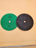 DIAMOND TOOLING - REFINE TOOL - 7" SEMI METAL POLISHING PAD (VELCRO BACKED)