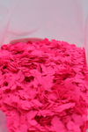 FLUORESCENT PINK FLAKES