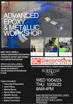 Advanced Epoxy & Metallic Workshop