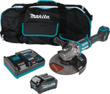 GAG10M1 40V MAX XGT BRUSHLESS CORDLESS 7" / 9" PADDLE SWITCH ANGLE GRINDER KIT, WITH ELECTRIC BRAKE