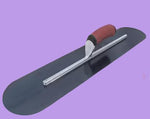 FINISHING TROWEL - BLUE STEEL - FULLY ROUNDED - DURASOFT HANDLE