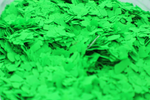 FLUORESCENT GREEN FLAKES