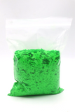 FLUORESCENT GREEN FLAKES