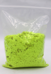 FLUORESCENT LIME GREEN FLAKES