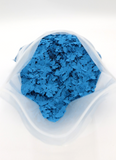 FLUORESCENT BLUE FLAKES