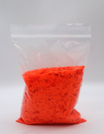 FLUORESCENT ORANGE FLAKES