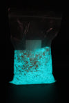 DARK BLUE GLOW IN THE DARK FLAKES